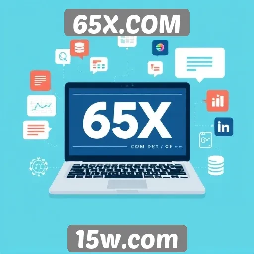 Estrategias de marketing digital do site 65X.COM